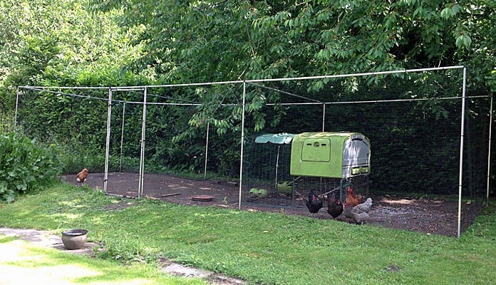 3m x 9m Aluminium Poultry Cage, Mrs Oakley - Cheshire