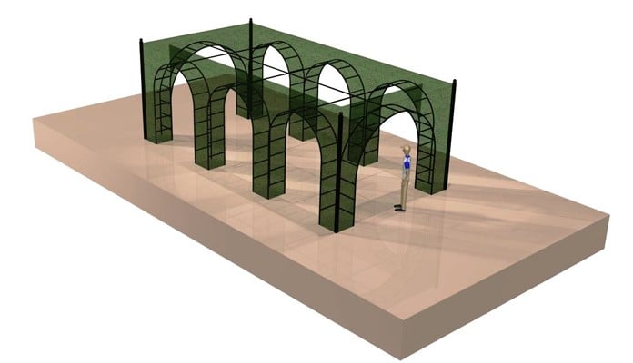 Example Project - Roman Colonnade