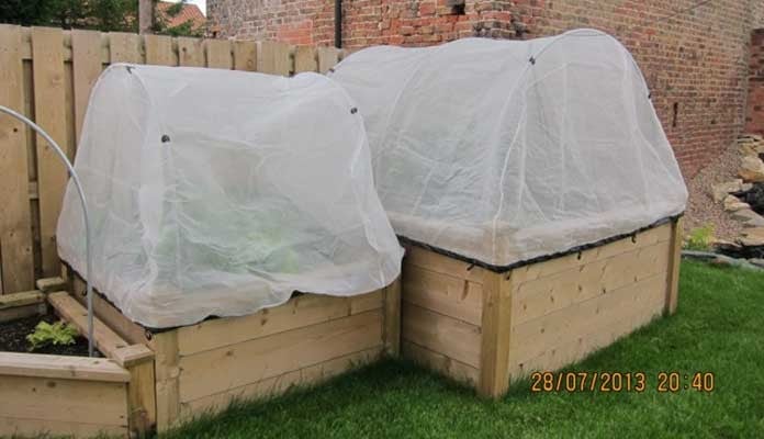 4ft x 4ft and 6ft x 6ft Superior Raised Beds, Mrs Barlow - Lincolnshire