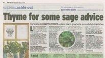 Harrod Horticultural in the Daily Express - Again!