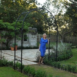 Roman Half Lattice Standard Garden Arch