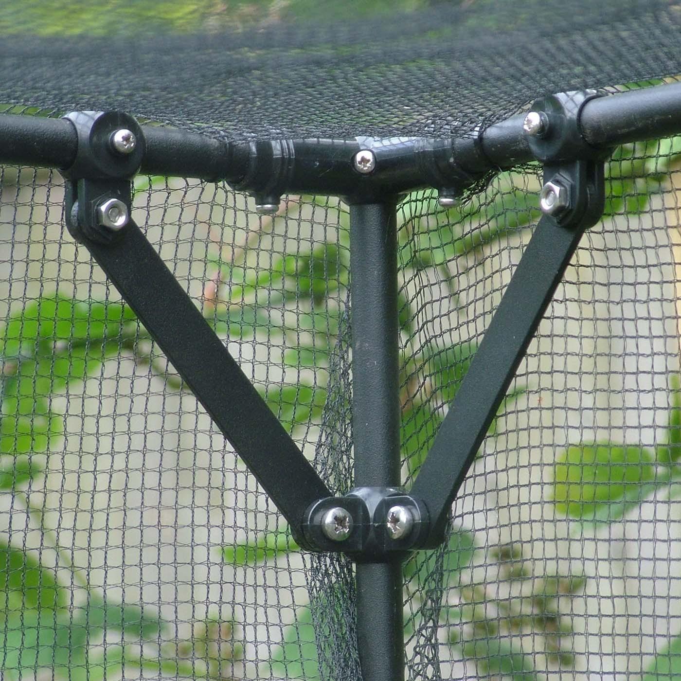 Harrod Slot and Lock® Brace Kits Black Finish Harrod Horticultural