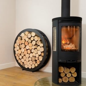 Harrod Circular Steel Log Holder floor Standing