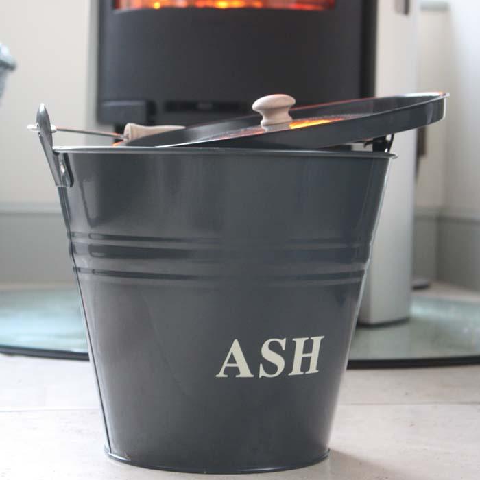 Ash Bucket with Lid Harrod Horticultural