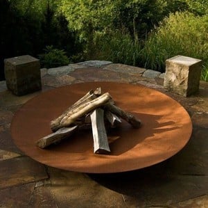 Large Steel Firebowls