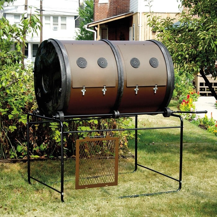 700 Litre Double Chamber ComposTumbler Harrod Horticultural