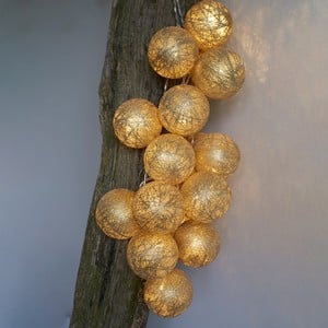 Led Glitter Ball Garlands