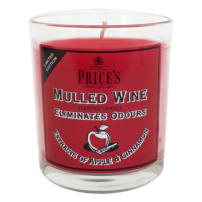 Prices Mulled Wine Scented Candle Harrod Horticultural