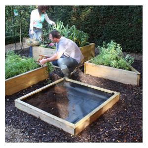 Allotment Wooden Raised Beds