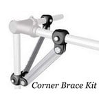 Harrod Slot & Lock® Brace Kits Aluminium Finish
