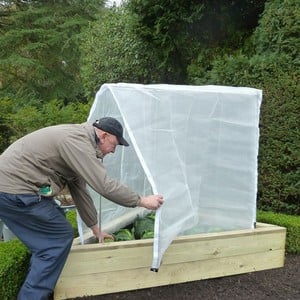 Allotment Corner Wooden Raised Beds