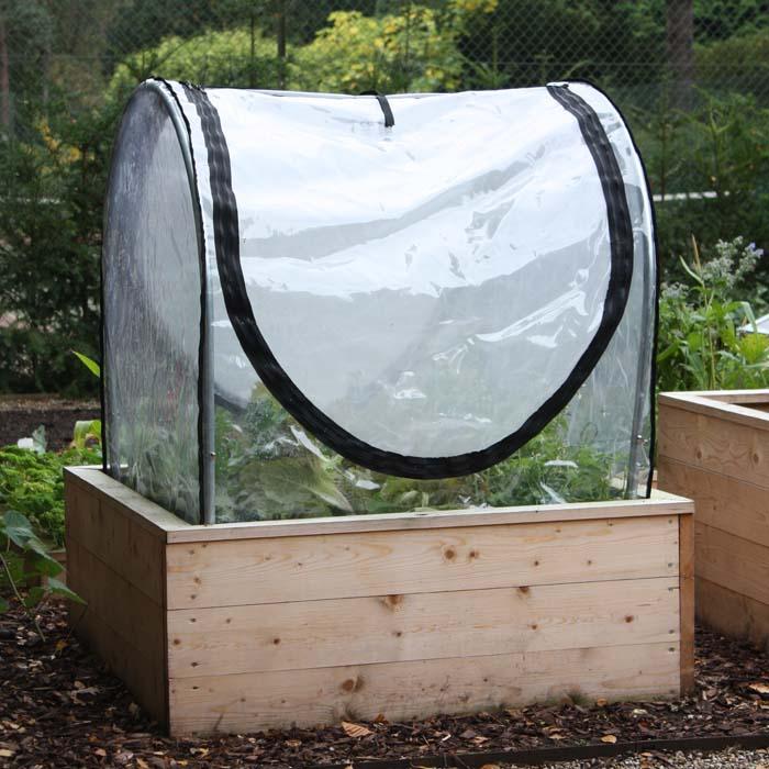 Fitted Hoops and Mesh Vented PVC Covers Harrod Horticultural (UK)