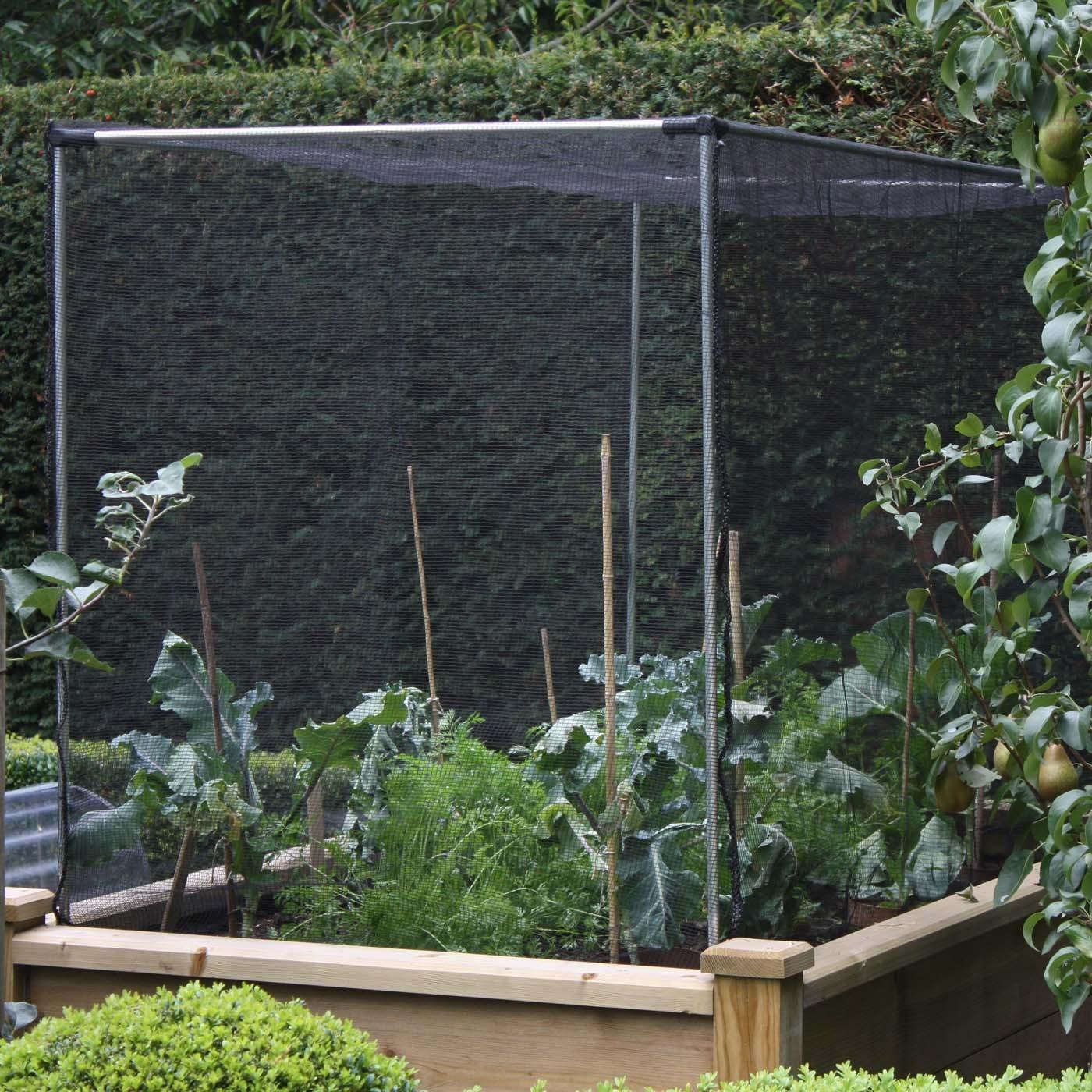 Harrod Slot & Lock¨ Aluminium Vegetable Cage Kits With Fitted Covers