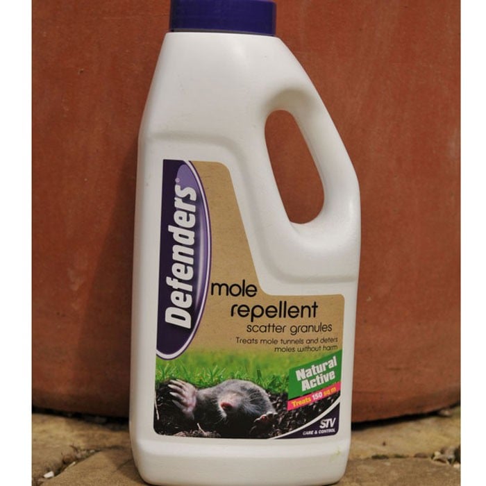 Defenders Mole Repellent Scatter Granules Harrod Horticultural