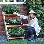 Lean-To Ladder Vegetable Garden