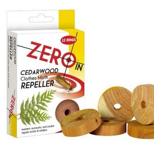 Cedarwood Clothes Moth Repeller Rings