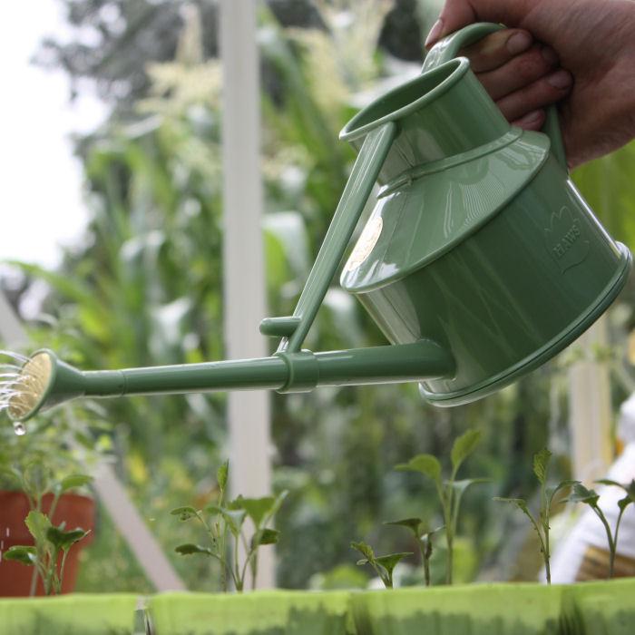 Haws Handy Indoor Watering Can (Green) Harrod Horticultural (UK)