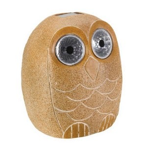 Large Solar Owl Light