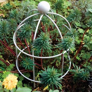 Lobster Pot Plant Supports - Silk Grey