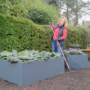 Harrod Metal Raised Beds - Anthracite Grey