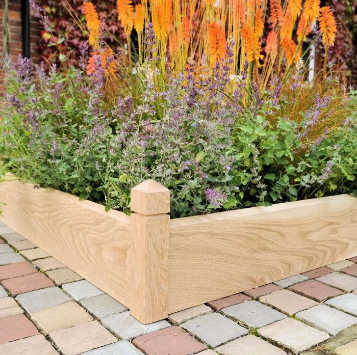 Oak Raised Beds Hardwood Raised Beds by Harrod Horticultural