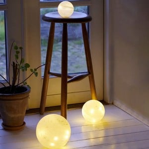 Frosted Glass Led Orbs With Multi Function Timer