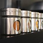 Stainless Steel Spice Jar Set