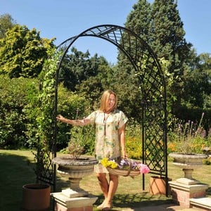 Roman Full Lattice Superior Garden Arch