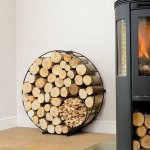 Harrod Circular Wire Log Holder (floor Standing)