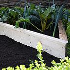 Allotment Corner Wooden Raised Beds