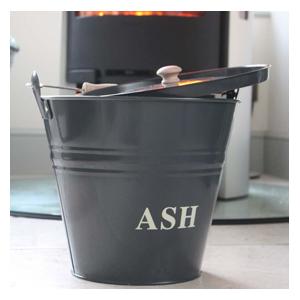 Ash Bucket with Lid