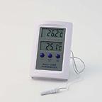 Dual Display Indoor/Outdoor Thermometer with Alarm