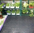Interlocking Black Plastic Tiles Interlocking Black Plastic Tiles