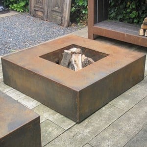 Corten Fire Tables