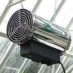 Stainless Steel 2.8kW Fan Heater