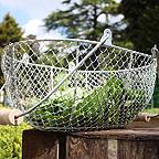 Stainless Steel Wire Harvesting Trugs (Set of 3) Stainless Steel Wire Harvesting Trugs (Set of 3)