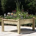 Superior Wooden Raised Bed Tables