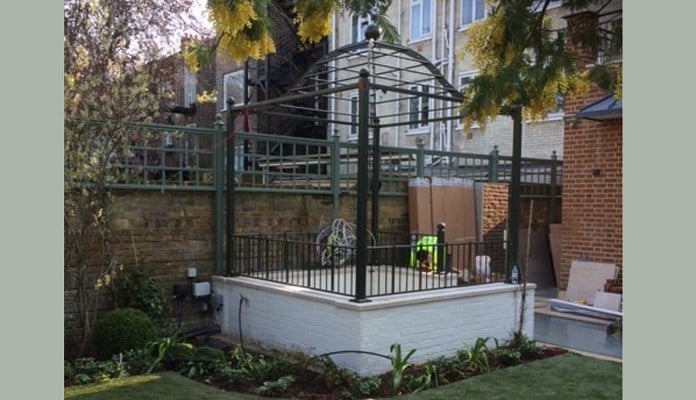 Steel Gazebo Pergola Build 5 Steel Gazebo Pergola Build 5