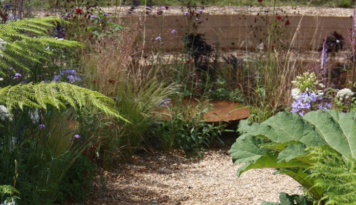 Bespoke Steel Water Bowl at RHS Hampton Court 2016 Bespoke Steel Water Bowl at RHS Hampton Court 2016