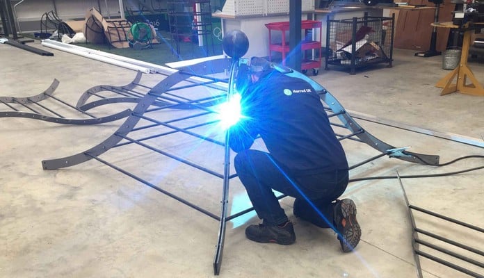 Steel Gazebo Pergola Production 3 Steel Gazebo Pergola Production 3