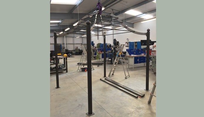 Steel Gazebo Pergola Production 5 Steel Gazebo Pergola Production 5