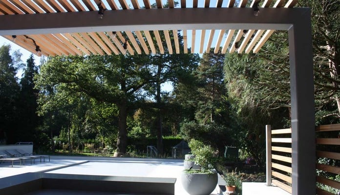 Cantilever Pergola for Outdoor Kitchen Walls Cantilever Pergola for Outdoor Kitchen Walls