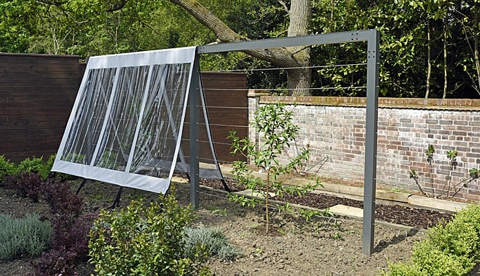 Contemporary Fruit Tree Frame with covers removing Contemporary Fruit Tree Frame with covers removing