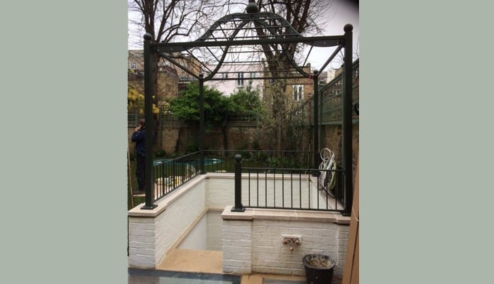 Steel Gazebo Pergola Build 3 Steel Gazebo Pergola Build 3