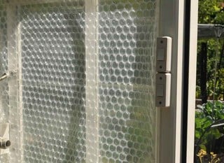 Greenhouse Bubble Wrap Insulation &amp; Heaters