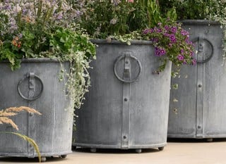 Metal Garden Planters