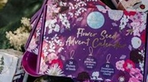 GIVEAWAY! Win a Flower Seed Advent Calendar & Set of Plant Supports!