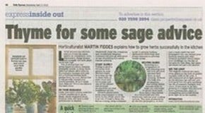 Harrod Horticultural in the Daily Express - Again!