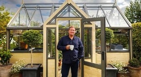 Sculpting Space with Southwold Planters - Inside Terry Winters Wiltshire Garden