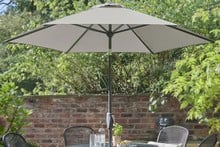 2.5m Parasol Stone Colour